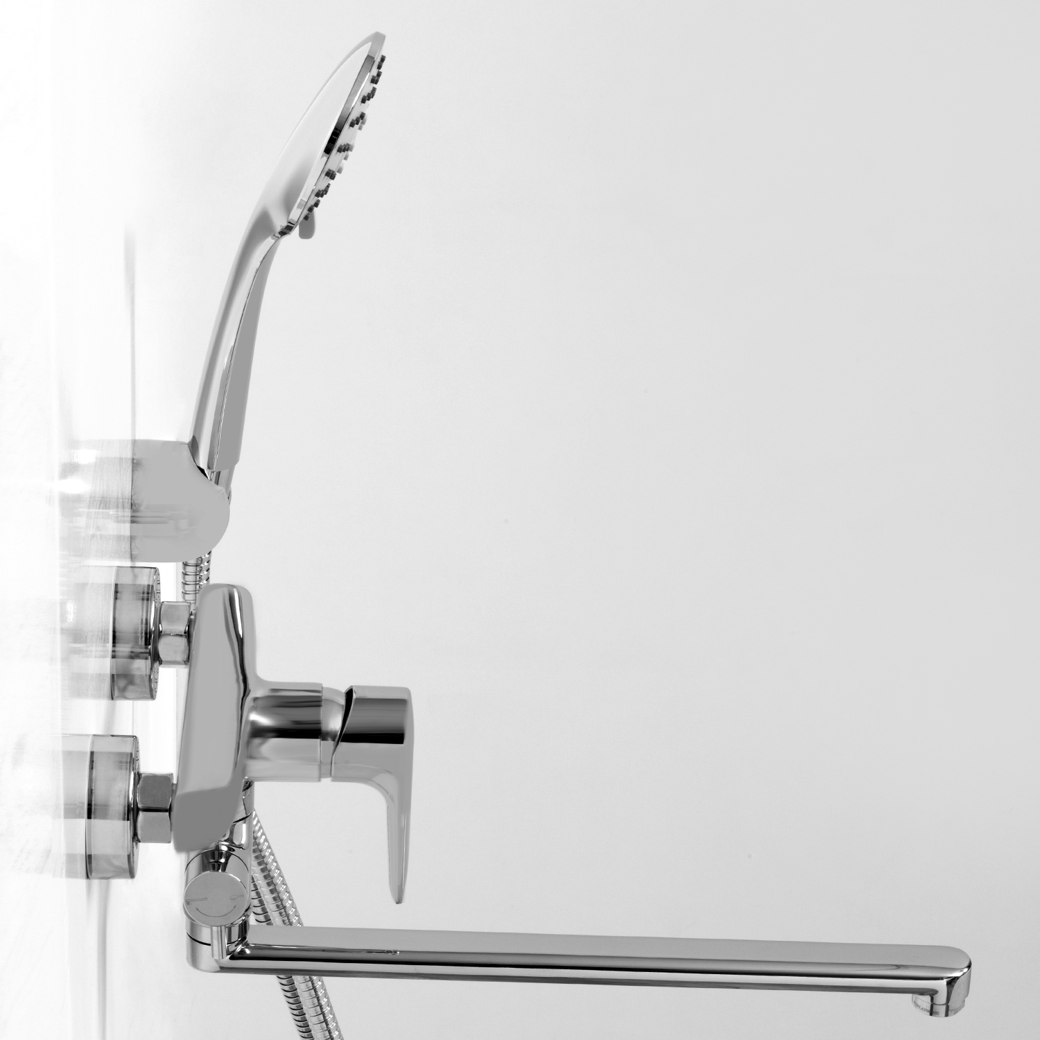Фильс (Vils) 5602L Смеситель для ванны с длинным изливом