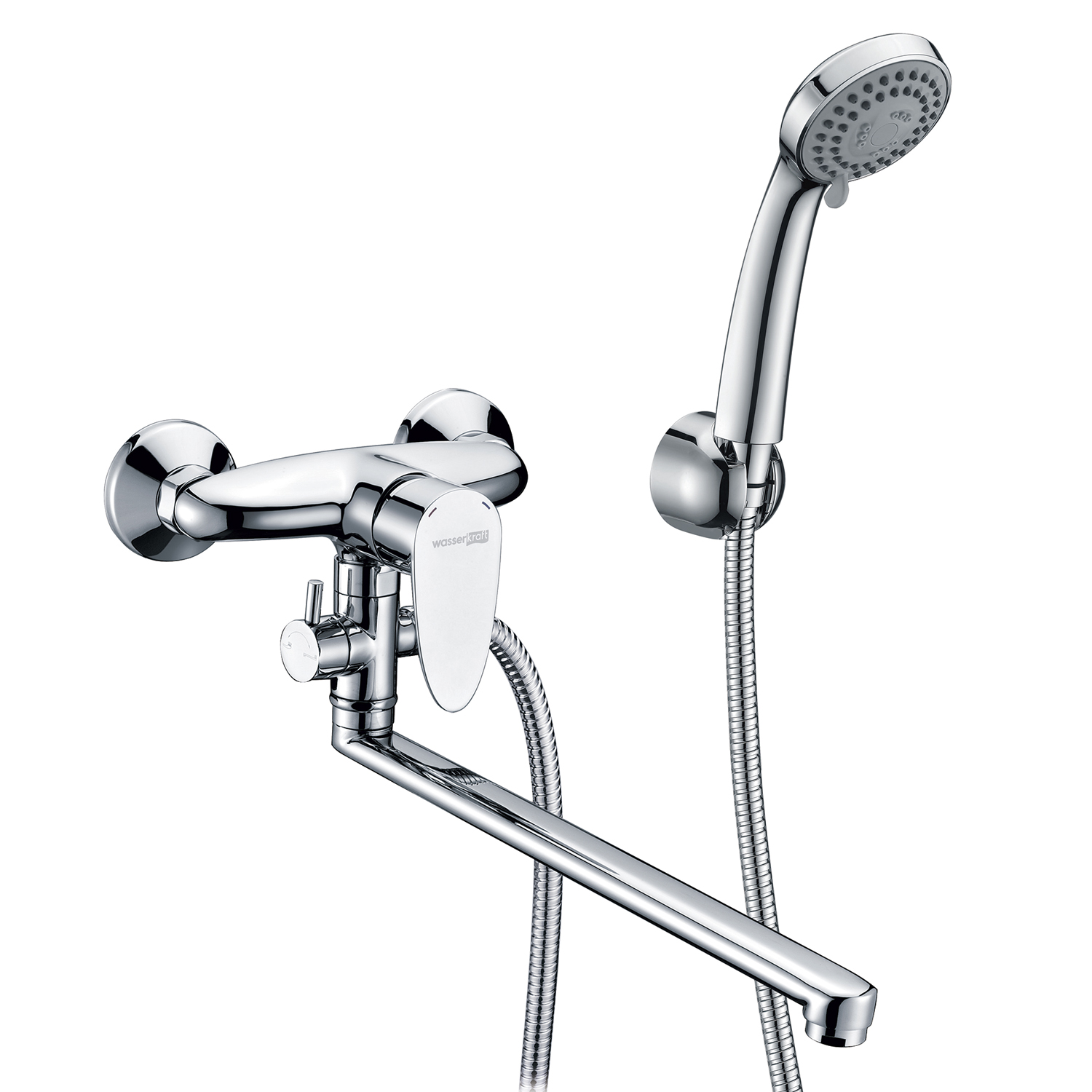 Лайне (Leine) 3502L Смеситель для ванны с длинным изливом