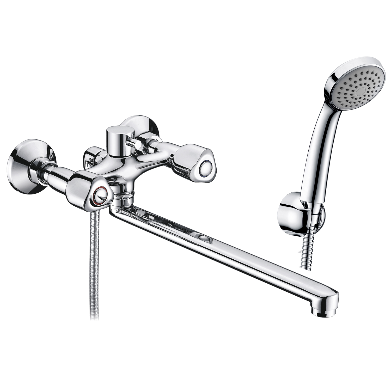 Ампер (Amper) 2902L Смеситель для ванны с длинным изливом
