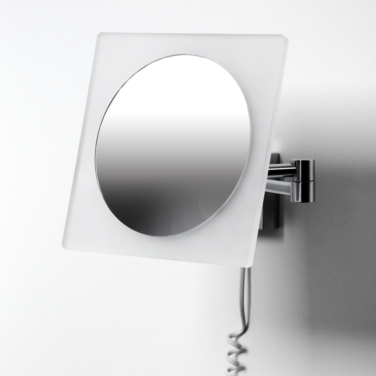 K-1008 Зеркало с LED-подсветкой, 3-х кратным увеличением