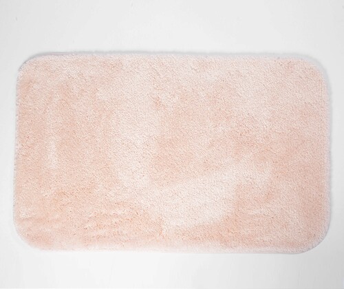 Верн (Wern) BM-2553 Powder pink Коврик для ванной комнаты