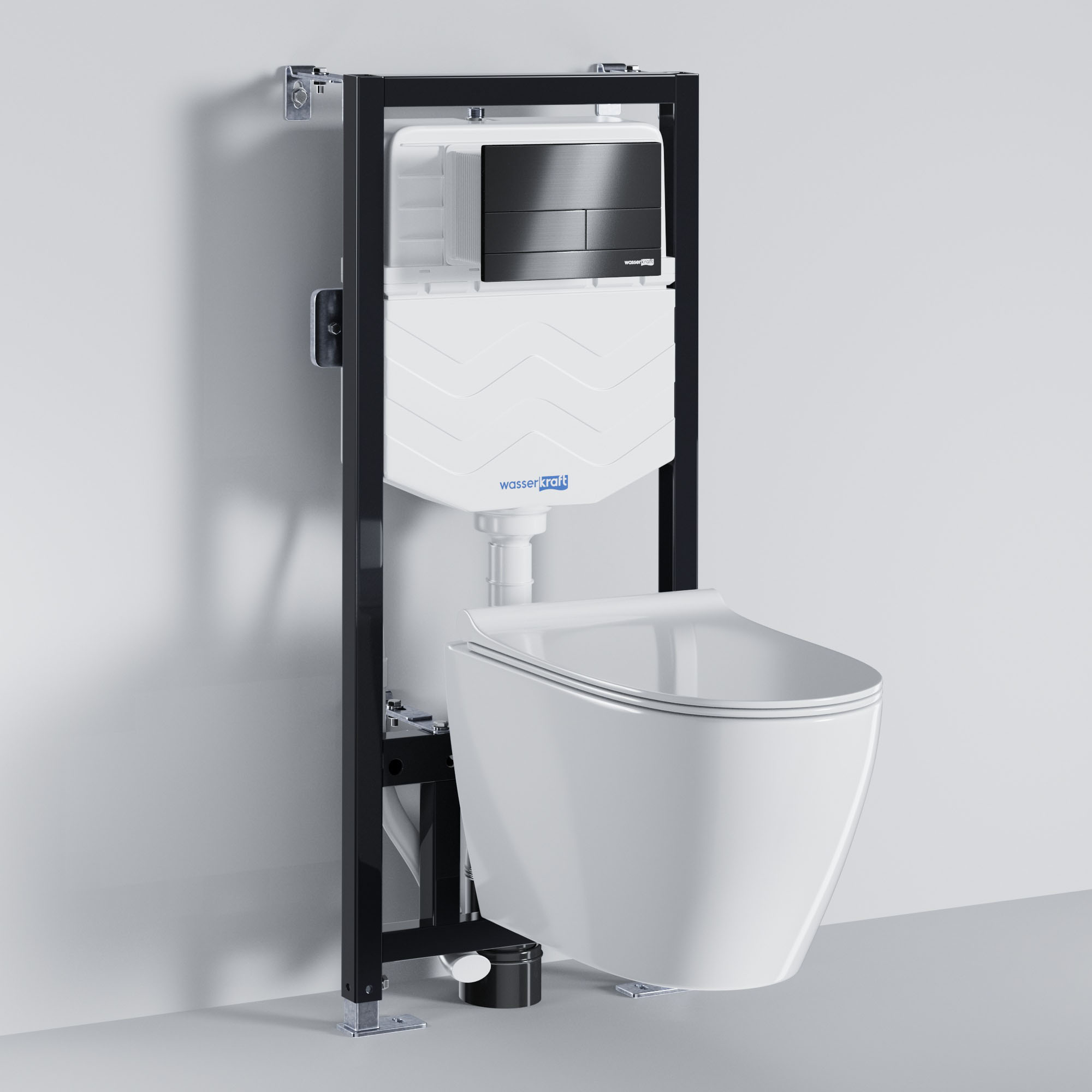 Аллер (Aller) 10TLT.010.ME.GR04.H002 Система инсталляции с унитазом