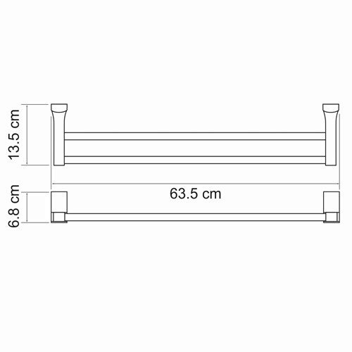 Экстер (Exter) K-5240 Держатель полотенец двойной