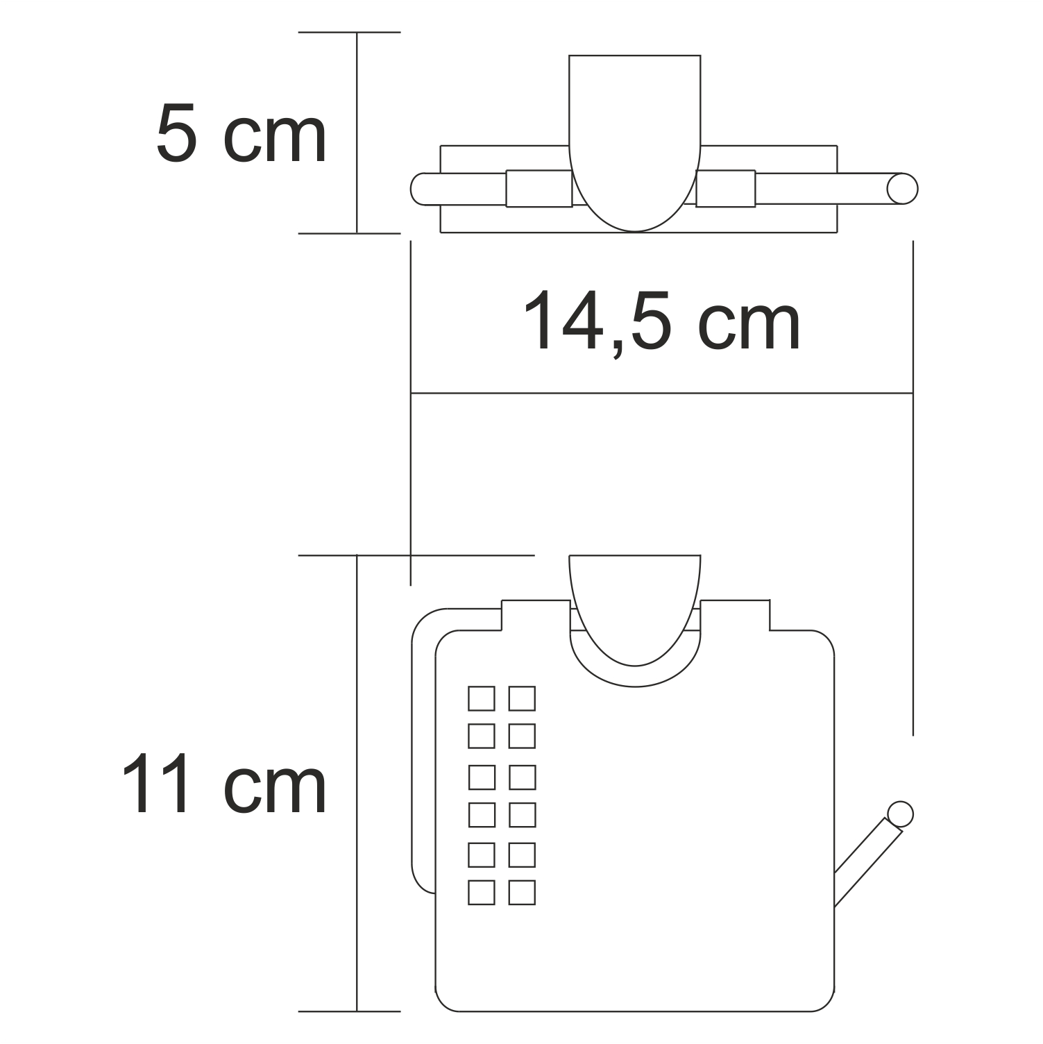 Каммель (Kammel) K-8325 Держатель туалетной бумаги
