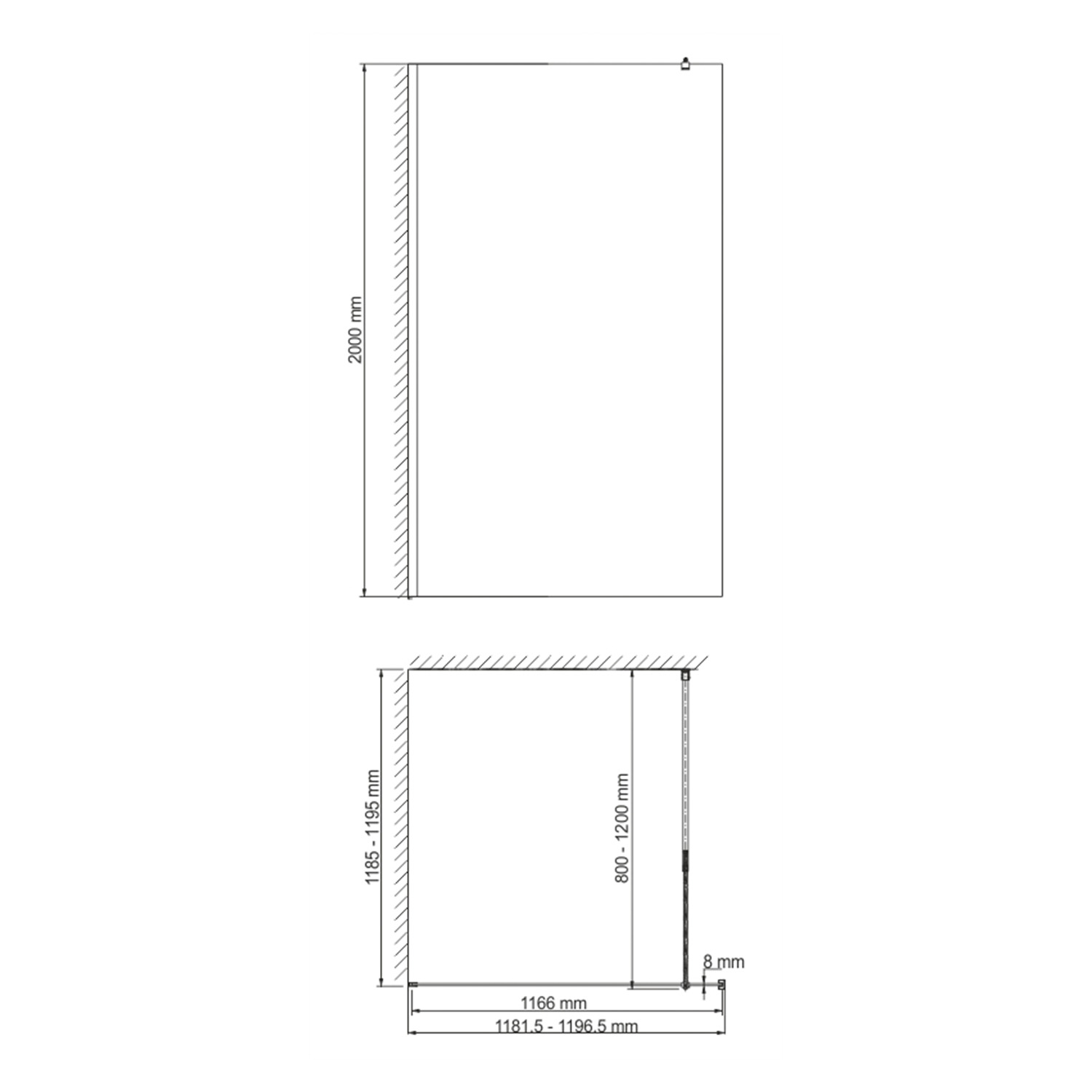 Рур (Rur) 30W40 Душевое ограждение