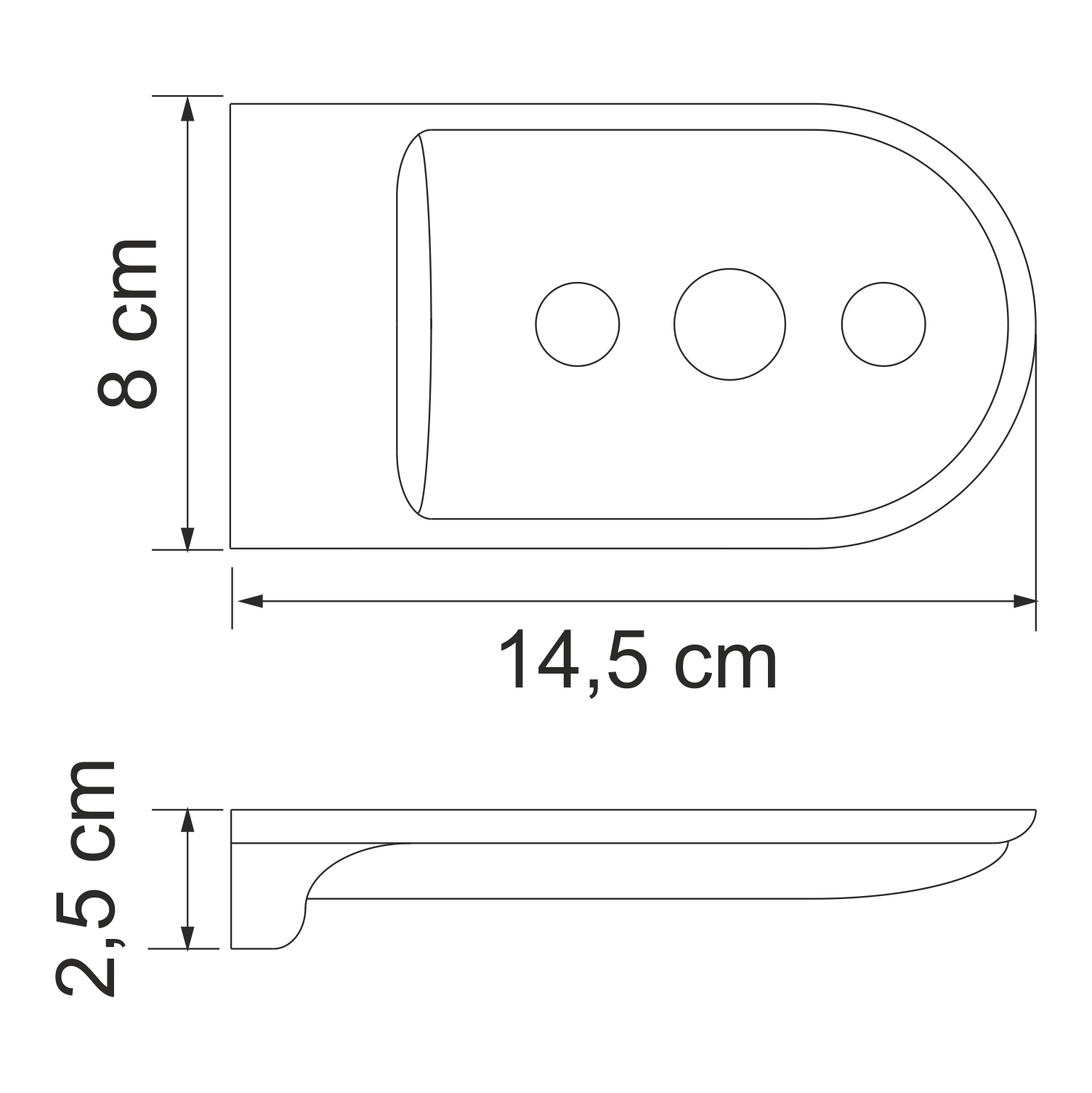 Каммель (Kammel) K-8369W Мыльница решетка