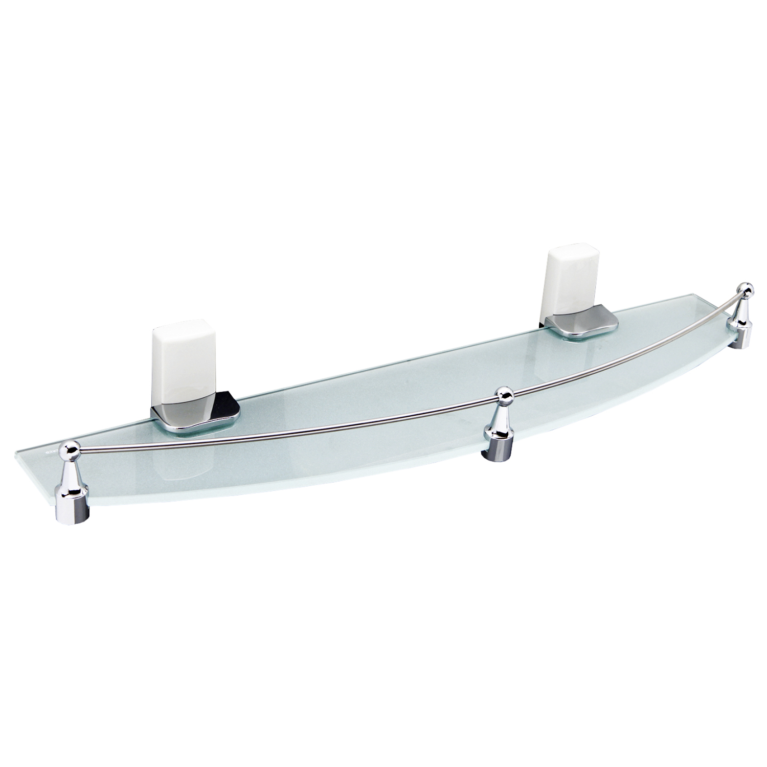 Лайне (Leine) K-5044W (ранее K-5024WHITE) Полка стеклянная с бортиком