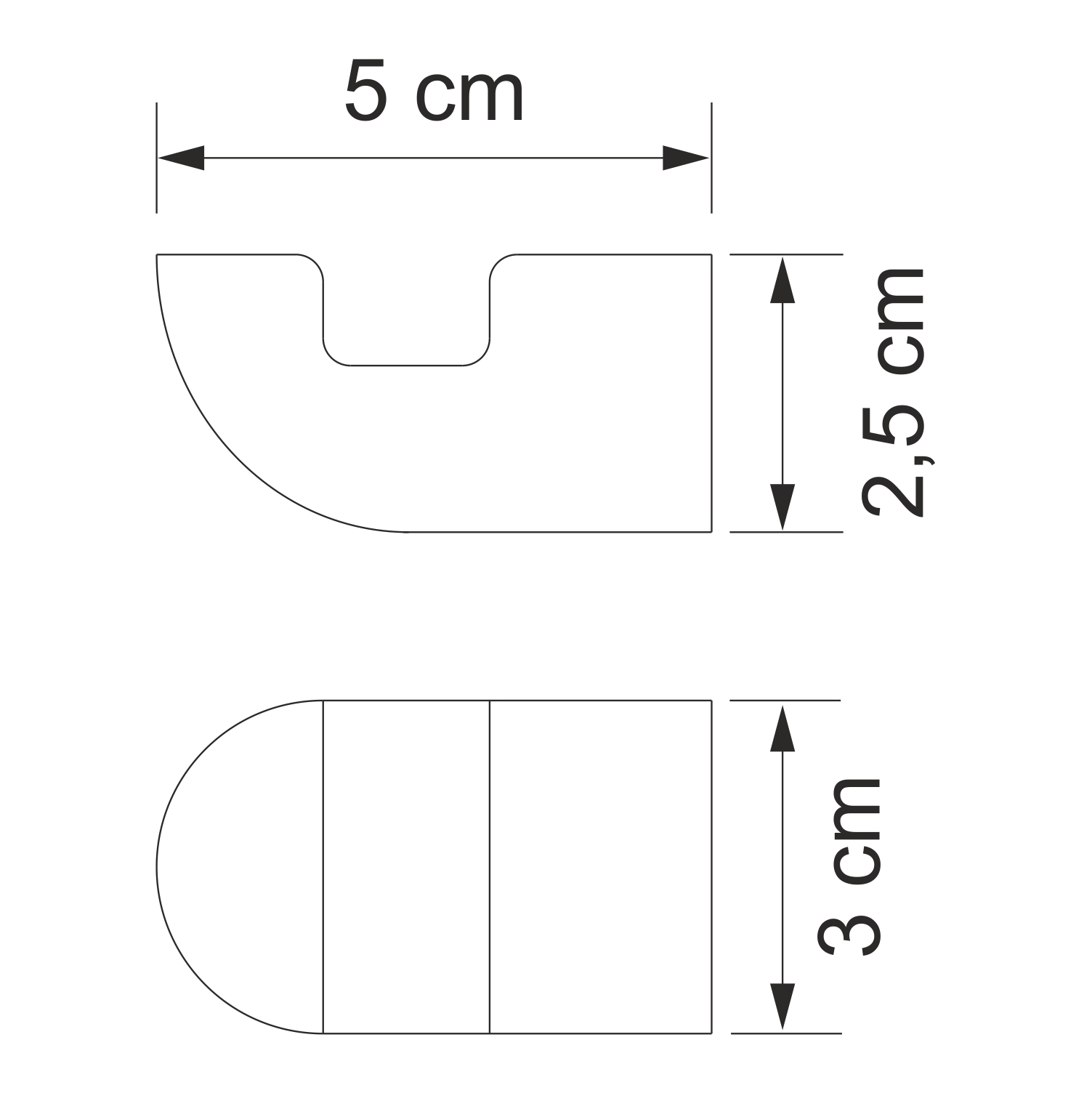 Каммель (Kammel) K-8323W Крючок