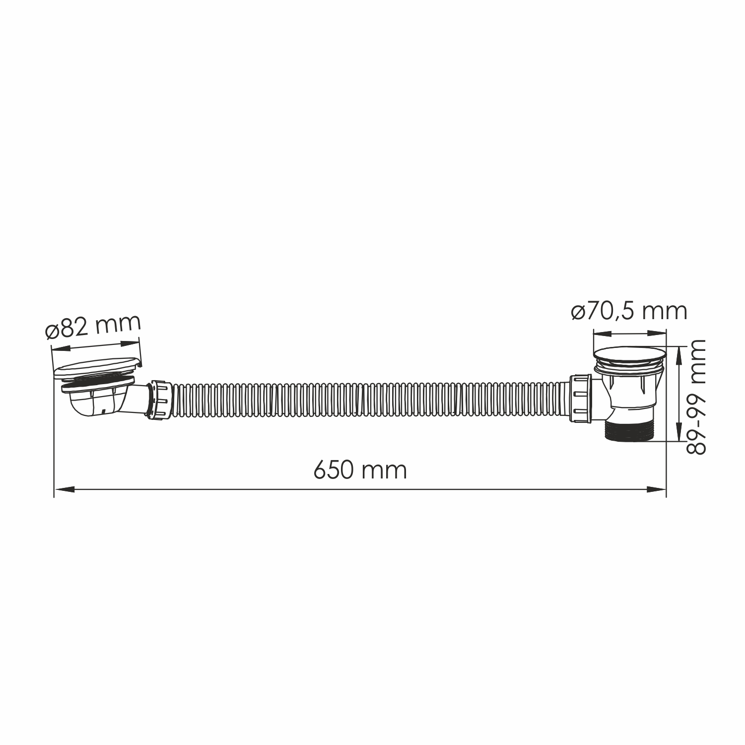 A333 Слив-перелив для ванны